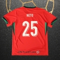 Camiseta Portugal Jugador Neto Primera 2024