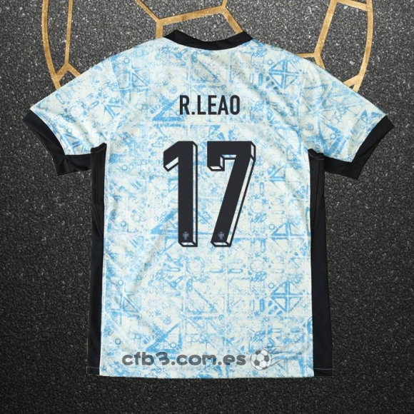 Camiseta Portugal Jugador R.Leao Segunda 2024