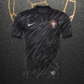 Camiseta Portugal Portero 2024 Negro