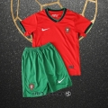 Camiseta Portugal Primera Nino 2024