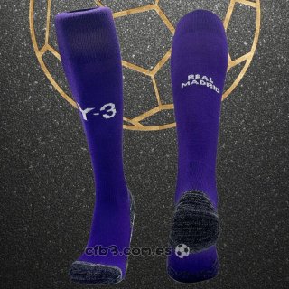 Calcetines Real Madrid Y-3 2024 Purpura