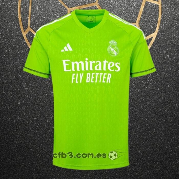 Camiseta Real Madrid Portero 23-24 Verde