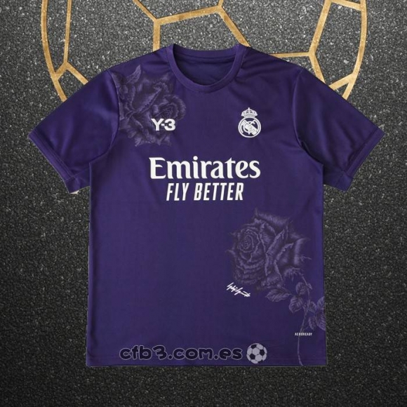 Camiseta Real Madrid Y-3 2024 Purpura