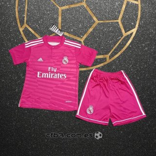 Retro Camiseta Real Madrid Segunda Nino 2014-2015