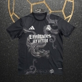 Tailandia Camiseta Real Madrid Dragon 2024 Negro