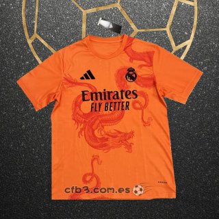 Tailandia Camiseta Real Madrid Dragon 24-25 Naranja