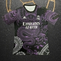 Tailandia Camiseta Real Madrid Dragon 24-25 Negro Purpura