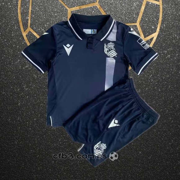 Camiseta Real Sociedad Segunda Nino 23-24