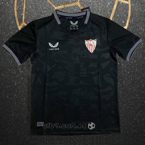 Camiseta Sevilla Portero 23-24 Negro