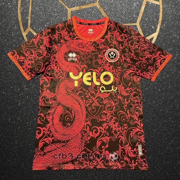 Camiseta Pre Partido del Sheffield United Chinese New Year 24-25