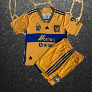 Camiseta Tigres UANL Primera Nino 23-24