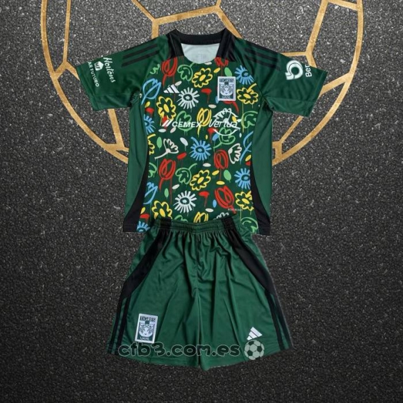 Camiseta Tigres UANL Special Nino 24-25 Verde