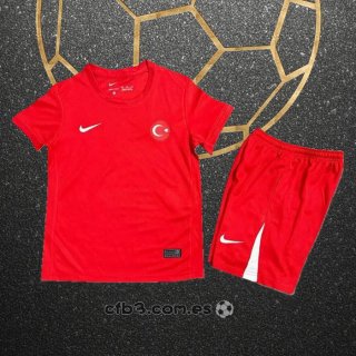 Camiseta Turquia Segunda Nino 2024
