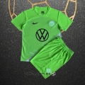 Camiseta Wolfsburg Primera Nino 23-24